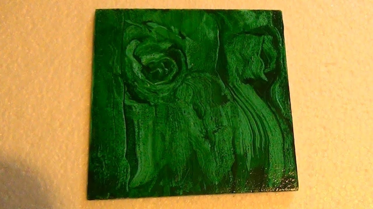 Tecniche decorative: Malachite