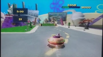 Spongebob: The Movie 100% Walkthrough Part 24: Sundae Driving Challenges 