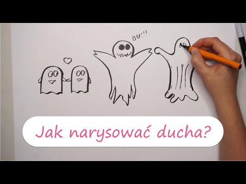 Wideo: Jak Narysować Ducha