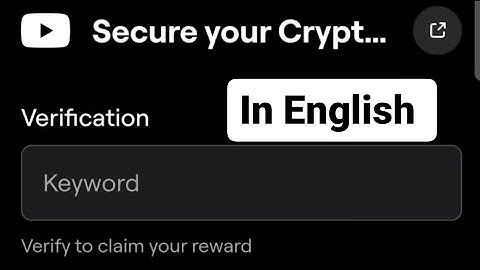 Blum | Secure Your Crypto! in English Code Today | Blum New Video Code