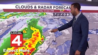 Metro Detroit weather forecast, June 10, 2026  -- 4 p.m. Update