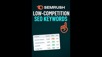 AI for Keyword Research – How I Find Low Competition Keywords in Minutes Using SEM Rush