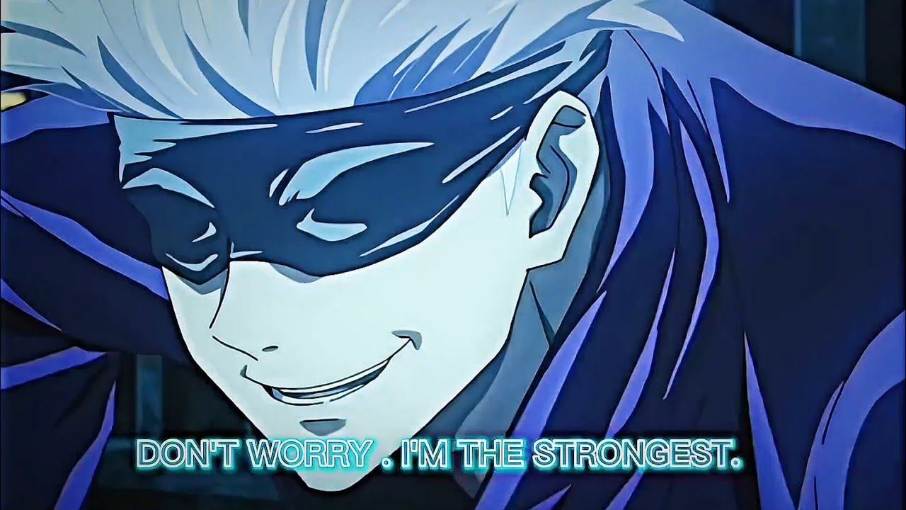 Don't worry I'm the strongest 😈 Gojo edit JJK Jujutsu Kaisen - YouTube