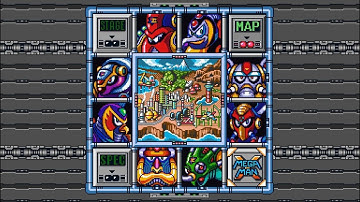 MEGAMAN X CHARACTER SELECT SCREEN | HEAVY METAL COVER