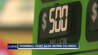 Powerball ticket sales helping Colorado