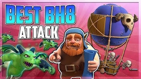 Dropship and Beta Minion 3 Star Attack Strategy Builder Hall 8