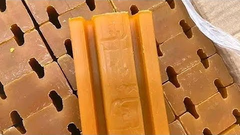 How to make brown canoe soap..part two