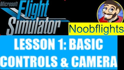 [ MSFS 2020 ] In-Game Tutorials: Basic Controls & Camera
