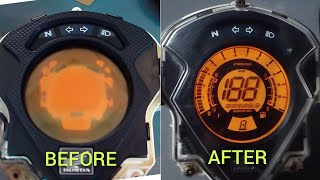 Memperbaiki LCD Speedometer yang rusak (SUNBURN)