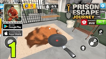First Day In Prison | Prison Escape Journey Gameplay Part 1 (Android/iOS)