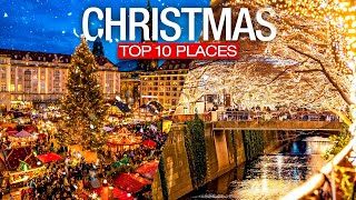 Top 10 Best Vacation Places To Visit During Christmas!  Christmas 2022 Travel Guide