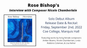 Interview with Composer Nicole Chamberlain for Diversions