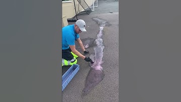 See Rust Cleanze dissolve rust on tarmac — no acids, just results.