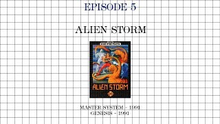 Alien Storm - Sega Master System Vs Genesis