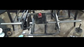 Live axle go kart install