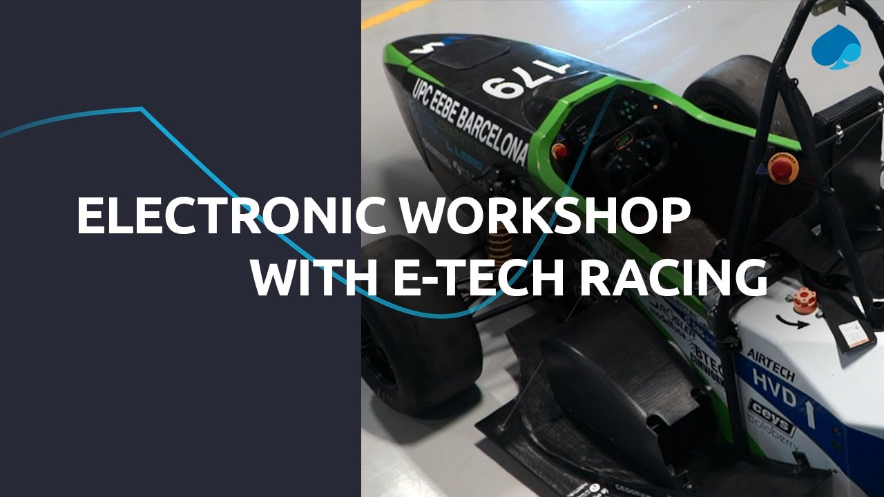 Electronic workshop with students - E-Tech Racing - YouTube
