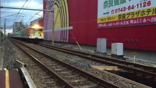 JR 103系 LA3編成 OSAKA POWER LOOPラッピング 区間快速 加茂行き 志紀通過