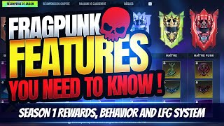 Seasons rewards, New features, All you NEED TO KNOW - FRAGPUNK #FragPunkPartner #fragpunkcreator