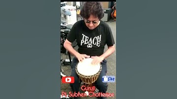 Pt. Subhen Chatterjee ji playing Djembe #shorts #Tabla Tutorial @arindambbtabla #viral video