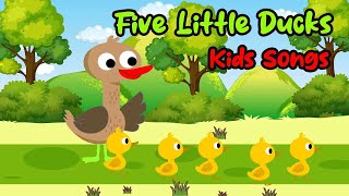 Five little duck | Lagu anak | Lagu anak populer