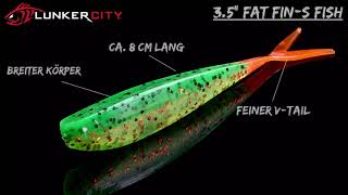 Lunker City 3.5Fat Fin S Fish - Teaser 