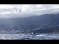 The final  kite boat atlantic crossing