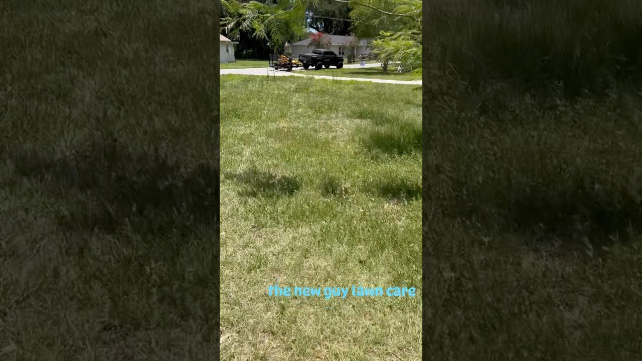 I care more about your yard than you! #lawnmowingbusiness #lawncare #satisfying #thenewguy