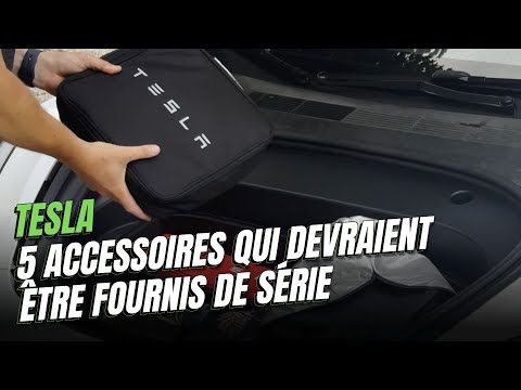 Les 5 accessoires que Tesla devrait fournir de série !