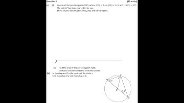Question 6 solutions for 2019 leaving cert Paper 2 Ordinary level