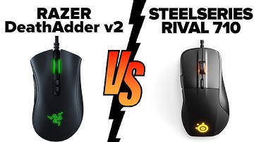 SteelSeries Rival 710 vs Razer DeathAdder V2 - Which Mouse is Better ?