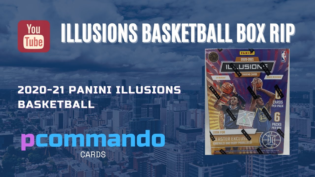 2020-21 Panini Illusions NBA Blaster Box Rip