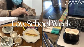 What a week in law school looks like, lots of studying! | Law Student Vlog | 📍Philippines