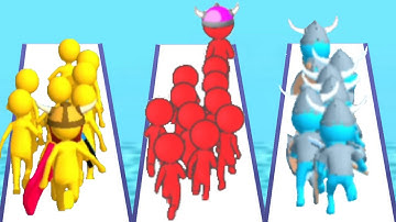 JOIN CLASH 3D vs CROWD BATTLE 3D vs CROWD RUN: JOIN & CLASH