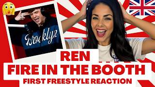 'Fire In The Booth' - Untouchable Ren Setting Bars Ablaze Like A Dragon - First Freestyle Reaction