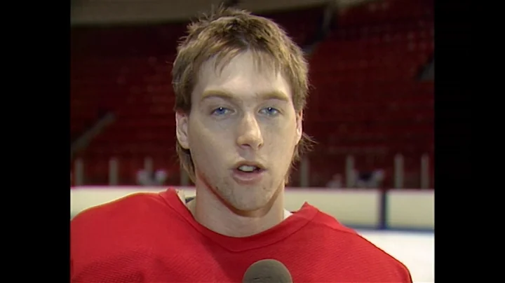 Patrick Roy and Brian Hayward 1987