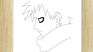 Desenhar Gaara (Passo a Passo)