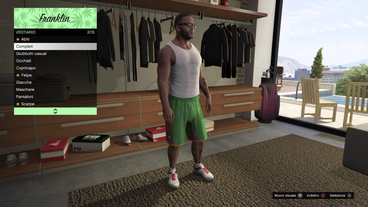 GRAND THEFT AUTO V - MISSIONE SEGRETA FRANKLIN + MAGLIETTA