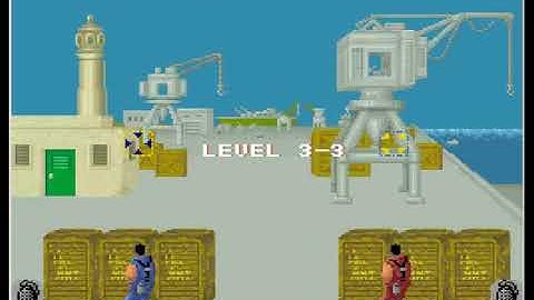 Cabal Arcade 2 players 1cc no death difficulty very hard