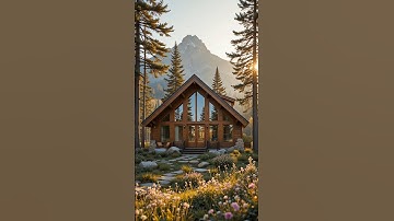 Off-Grid But Make It Stylish! 😮 | Inside a Modern Rustic Forest Home