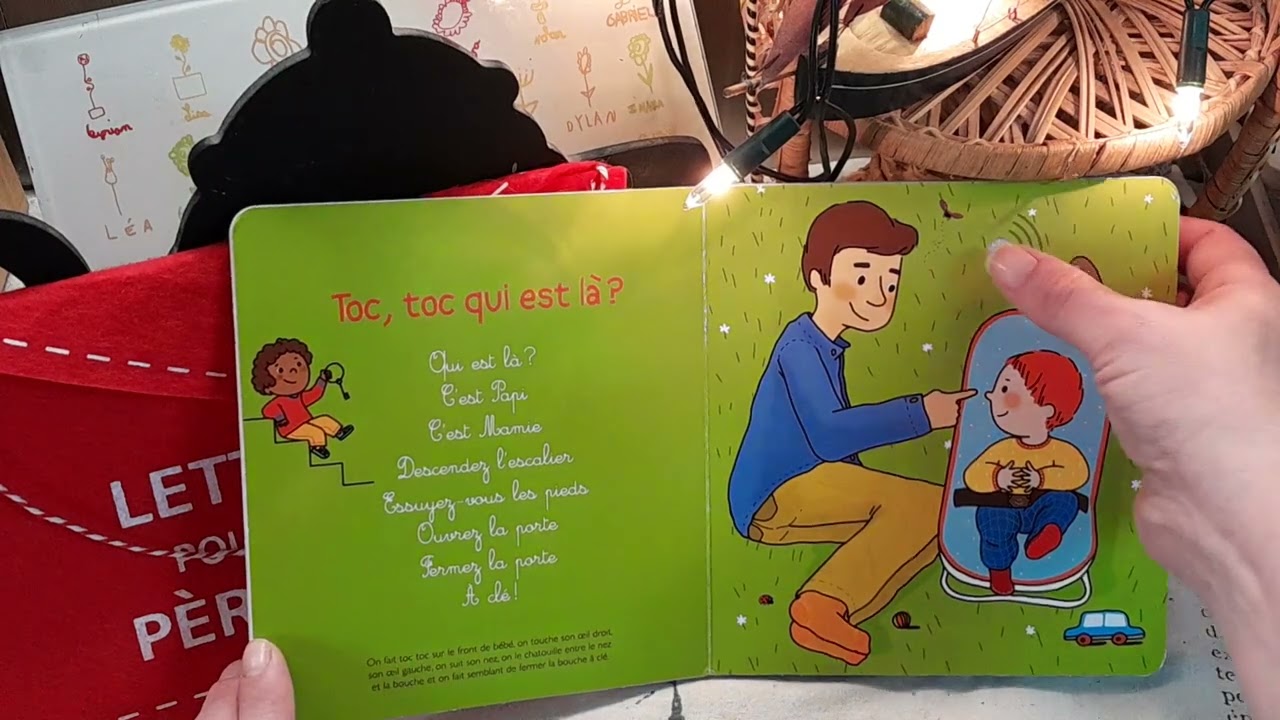 Livre à écouter pour bébé: Comptines sur l'eau - Livre cartonné sonore –  P'tit Woody