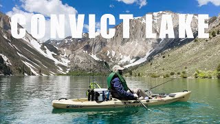 We kayak and fish at an AWESOME Sierra Lake!