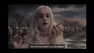 The Queen Of Hearts Shouting Jabberwocky
