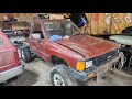 FIRST LOOK! 1984 Toyota Pickup Project 1983/84 Pickup. Barn find &amp; I&#39;m excited to be in a Mini again