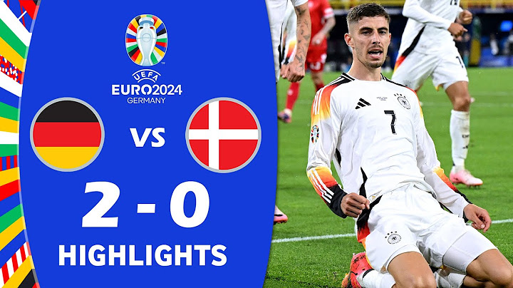 Höhepunkte: Deutschland 2:0 Dänemark | UEFA Euro 2024