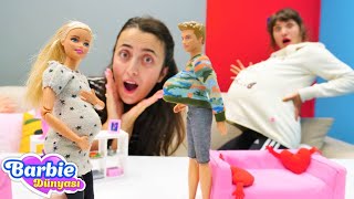 Barbie videoları! Sevcan ve Ümit, Ken ve Barbie'ye geliyor. Barbie hamileliği abartıyor mu? Resimi