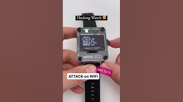 Attack any WIFI with this wrist watch #electric #engineering
