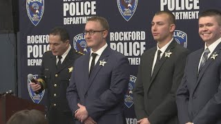 Rockford Police Department swears in five new officers