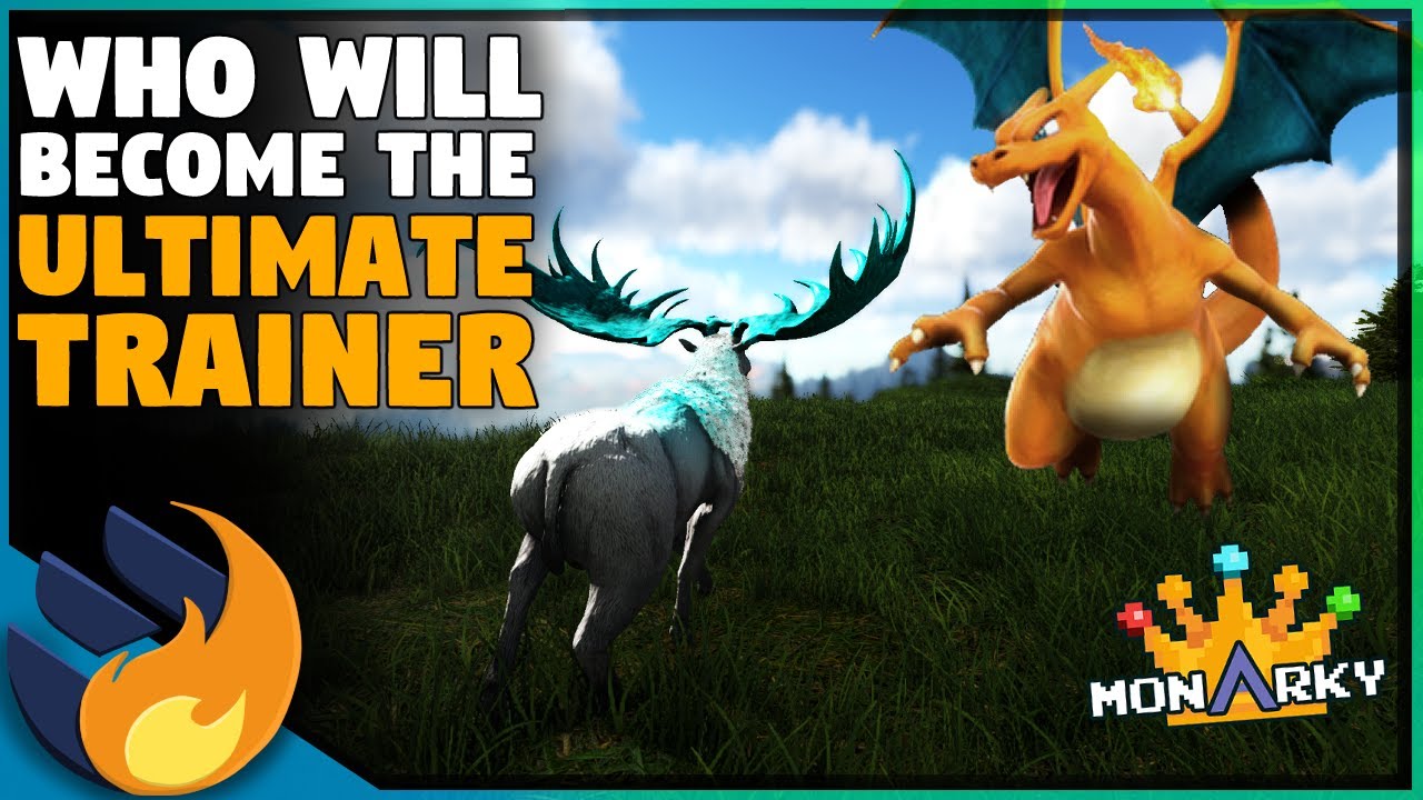 POKEMON BATTLES IN ARK! - Monarky | Ark Survival Evolved | S2 EP12