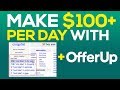 How to make 100 per day using craigslist and offerup