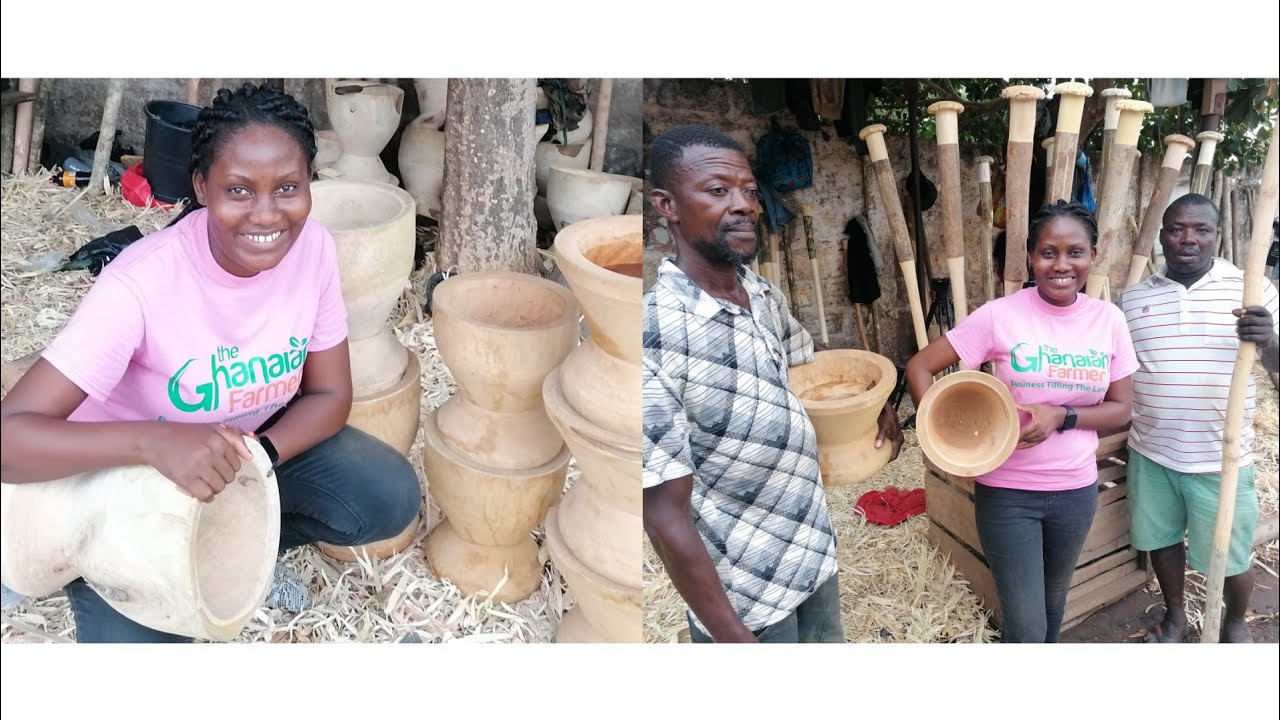Meet The Ghanaian Mortar & Pestle Makers Who Earn Euro From Exporting
